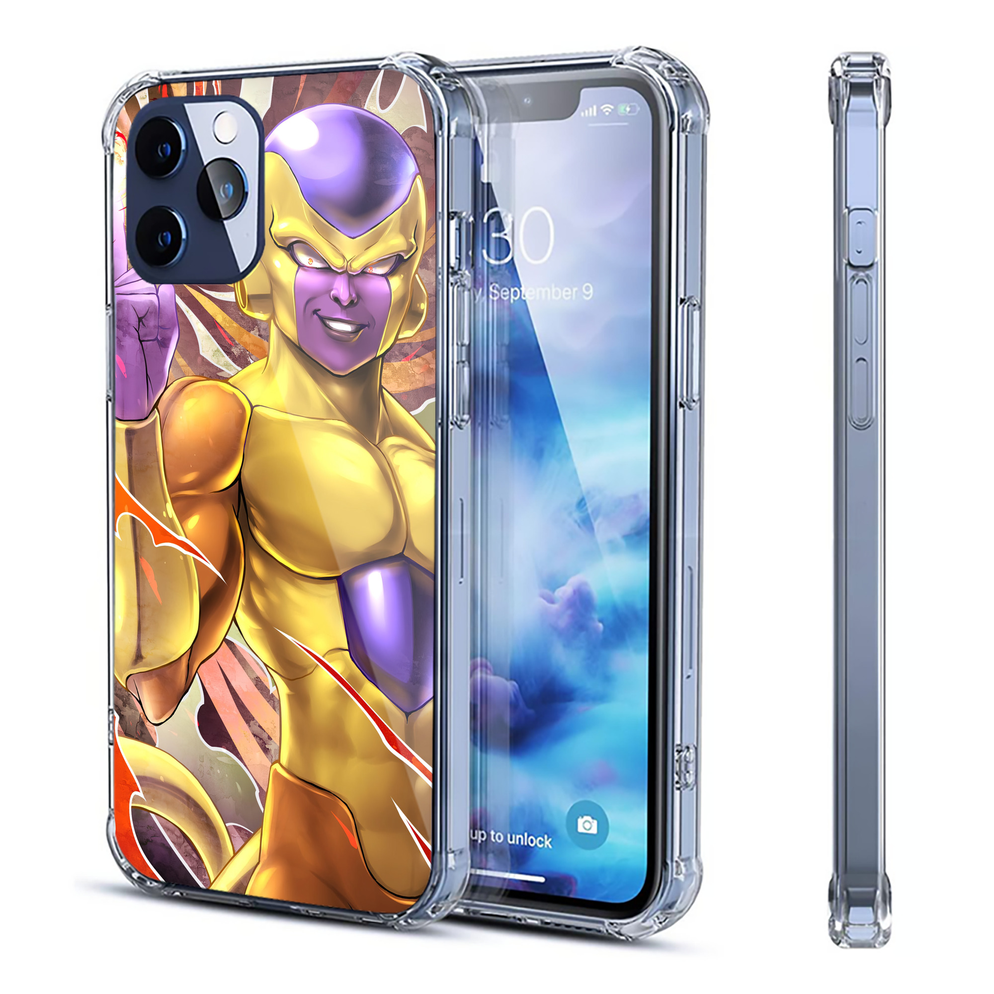 （画像用） ドラゴンボール DRAGON BALL 【iPhone 12シリーズ対応】透明スマホケース（クリアソフトケース）